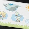 Žaidimų kilimėlis - Ultra PRO Togepi Evolutions TCG Playmat Soft Fabric Non-Slip