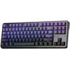Žaidimų Klaviatūra - AULA Gasket F87 Pro 87 Klavišai RGB Belaidis 4000 mAh Juoda Purpurinė PilkaMediena