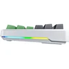 Žaidimų Klaviatūra - AULA Gasket F87 Thunder Tenkeyless RGB Wireless/USB Juoda Pilka Mediena V3