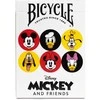 Žaidimų Kortelės - Disney Mickey ir Draugai Bicycle 63.5x88.9mm Plastikinės Dangos