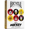 Žaidimų Kortelės - Disney Mickey ir Draugai Bicycle 63.5x88.9mm Plastikinės Dangos