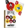 Žaidimų Kortelės - Disney Mickey ir Draugai Bicycle 63.5x88.9mm Plastikinės Dangos
