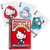 Žaidimų Kortos - Bicycle Hello Kitty 52 Kortos, 3 Džokeriai, Oro Pagalvės Apdaila