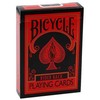 Merida Bicycles Žaidimų Kortos - Bicycle Rider Back Reverse Deck 54 Kortos Plastiku Padengtos Raudonos/Juodos