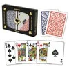 Žaidimų Kortos - Copag Elite Pokerio Kaladė 100% PVC 63.5 x 88.9 mm Raudona/Mėlyna