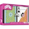 Copag 100% PVC pokerio kortos, 2 kaladžių rinkinys, Jumbo Index