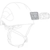 Žibintuvėlio Tvirtinimas Prie Šalmo - Petzl E073AB00 Šalmo Žibintuvėlio Tvirtinimo Adapteris
