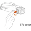 Žibintuvėlis - Petzl Swift RL 1200 Liumenų, 168m Nuotolis, Įkraunamas Juodas
