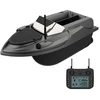 Žvejybos Įranga - Flytec V080 Nuotoliniu Būdu Valdomas Masalo Laivas 3kg bendra talpa GPS Juodas
