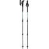 LEKI MAKALU LITE trekking poles, 100–135 cm, žalias/baltas