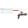 Ventilis sodo ARCO SENA 3/4x1 ilga rankena 155104