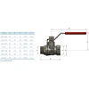 Arco Ventilis 150606 Sena, 1 1/4", vidinis/išorinis sriegiai