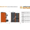 Aukstaitijos Katilai Granulinis katilas PELLET UNI 20 kW su rotac. 20 kW degikliu, sraigtu, 230 l met. bunkeriu