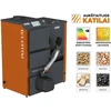 Aukstaitijos Katilai Granulinis katilas PELLET UNI 20 kW su rotac. 20 kW degikliu, sraigtu, 230 l met. bunkeriu