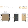 Aukstaitijos Katilai Kieto kuro katilas-viryklė, AKT Ignis M, 10 kW