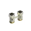 Apatinio pajungimo mazgas dvivamzdei sistemai Danfoss, RLV-KB, tiesus, 1/2''-3/4'', H tipo