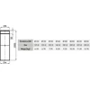 Darco Vamzdis kamino D200 2x1000 S
