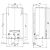 Dujinė karšto vandens šildymo kolonėlė Vaillant MAG mini 114/1 I (H-INT) (gamtinės d., bat. uždegimas)