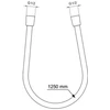 Dušo žarna Ideal Standard IDEALRAIN 1250 mm žarna, PVD, juoda matinė spalva