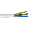 Elektrokomplektas Kabelis H03VV-F 2x0,75 300/300 V, baltas, daugiagyslis