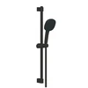 Grohe Dušo komplektas Tempesta Cube 110 (stovas-600 mm, žarna-1750 mm, galvutė-2 srovės, 8L/min), matinė juoda sp.