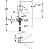 Grohe Plautuvės maišytuvas Essence, hard graphite