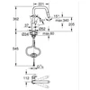 Grohe Eurosmart virtuvinis maišytuvas su ištraukiamu dušeliu,7L/min, juodas