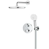 Grohe Potinkinė termostatinė dušo sistema Grohtherm Tempesta 250 dušo galva, be potinkinės d (35604000 užs.papildomai), chromo