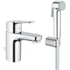 Grohe Bauedge S praustuvo maišytuvas su dušeliu. chromas