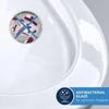 Grohe 5 in 1 komplektas – WC su sėdyne EuroCeramic, rėmas Rapid SL, chromuota nuleidimo plokštė Arena, lai