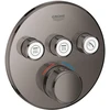 Grohe Virštinkinė maišytuvo SmartControl dalis, 3 valdikliai, hard graphite spalva