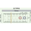 Hm Heizkorper Plieninis radiatorius GALANT UNI 22UNI-9-0500, universalus prijungimas