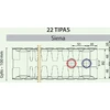 Hm Heizkorper Plieninis radiatorius GALANT UNI 22UNI-6-0900, universalus prijungimas