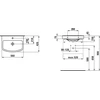 Laufen Kompas praustuvas 560x420 mm, baltas