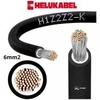 Solar kabelis MG WIRES EN 50618 6,00 mm2 Q H1Z2Z2-K 100 metrų juodas