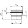 Vilpros Pramone DW antgalis apat. HeatUp NPNP d.150/200 (BL) (H221 1 3102 0150 000)