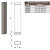 Vilpros Pramone SWO Įdėklo segm. NP 120x240, L-1.0m (320 2 1001 0000 100)