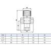 Watts Industries Trieigiai term.vent. AQUAMIX 62 C1/2" (10022122)