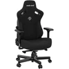 Žaidimų kėdė AndaSeat Kaiser 3 XL, Juoda, medžiaginė
