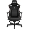 Žaidimų kėdė AndaSeat Kaiser 3 XL, Juoda, PVC oda