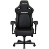 Žaidimų kėdė AndaSeat Kaiser 4 XL, juodos spalvos, medžiaga: eko oda