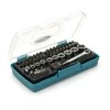 Kamasa Tools Galvučių/antgalių rinkinys 44 dalys 1/4 su terkšle dėžutėje