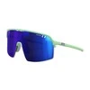 Akiniai Julbo Intensity RPHCB – žalias rėmelis, mėlyni lęšiai