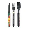 Įrankių rinkinys Akinod Straight Cutlery 12H34 - Pilka