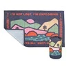 Kelioninė antklodė Lifeventure Fleece Lined Blanket - Violetinė