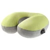 Kelioninė pagalvėlė COCOON Air-Core Neck Pillow Ergonomic Microfiber - Žalia