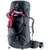 Deuter Aircontact Lite 45+10 SL moteriška žygio kuprinė Juodas