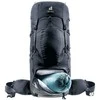 Deuter Aircontact Lite 45+10 SL moteriška žygio kuprinė Juodas