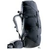 Deuter Aircontact Lite 45+10 SL moteriška žygio kuprinė Juodas