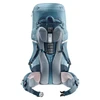 Kuprinė Deuter Aircontact Lite 50 + 10 - Juoda/grafito (juodas/graphene),
